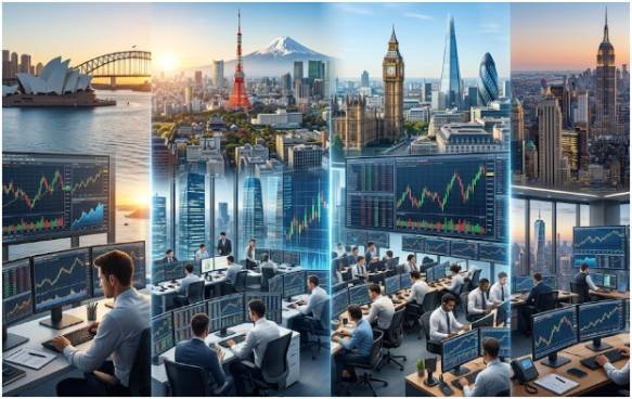 Major Forex Trading Sessions in Eastern Time