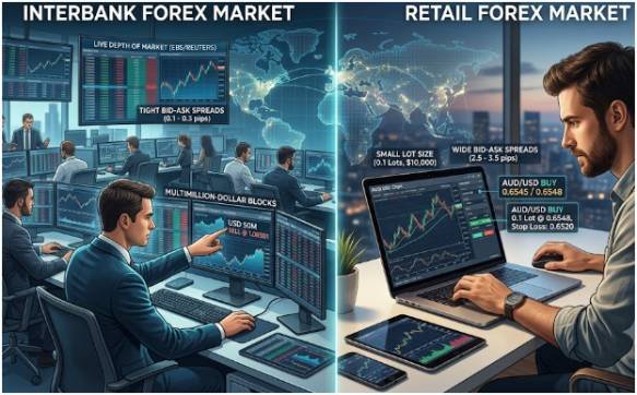 How Interbank Prices Reach Retail Traders